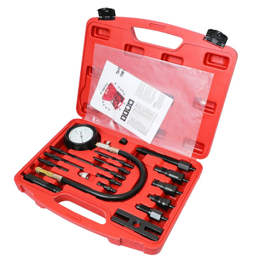 18 PCS / Set TU-15B Diesel Cylinder Pressure Meter Cylinder Pressure Detection Tool - Tire Pressure Gauges by buy2fix | Online Shopping UK | buy2fix