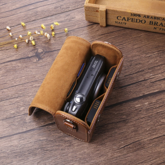 For Canon G7X3 / G5X2 / Sony ZV1RX1007 / RICOH GR3 Camera Leather Case(Light Brown) - Leather Bag by buy2fix | Online Shopping UK | buy2fix