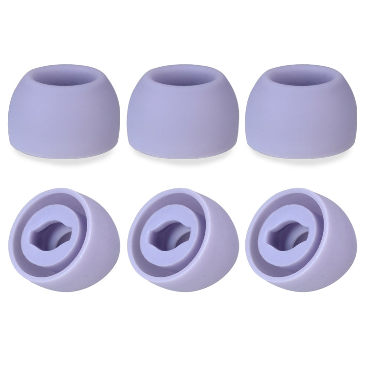 6 PCS Silicone Earplugs For TWS Samsung Galaxy Buds Pro( Large Purple) - Anti-dust & Ear Caps by buy2fix | Online Shopping UK | buy2fix