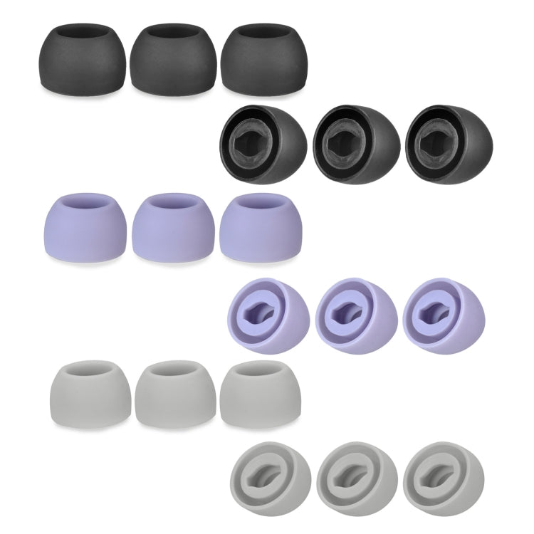 6 PCS Silicone Earplugs For TWS Samsung Galaxy Buds Pro( Large Purple) - Anti-dust & Ear Caps by buy2fix | Online Shopping UK | buy2fix