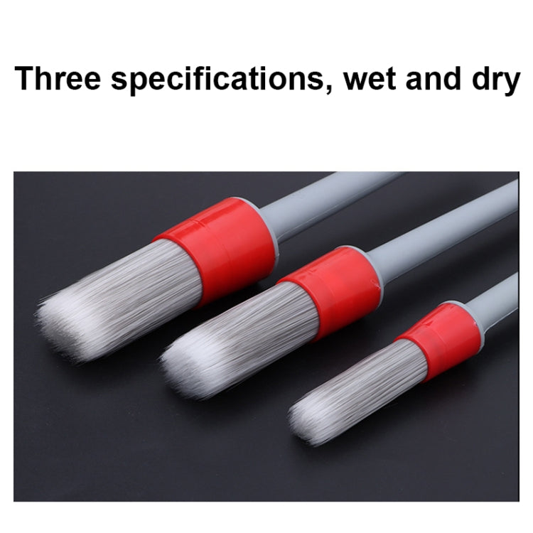 QZZS-82 Solid Sharpened Wire Automotive Detail Cleaning Brush(3 In 1) - Car washing supplies by buy2fix | Online Shopping UK | buy2fix