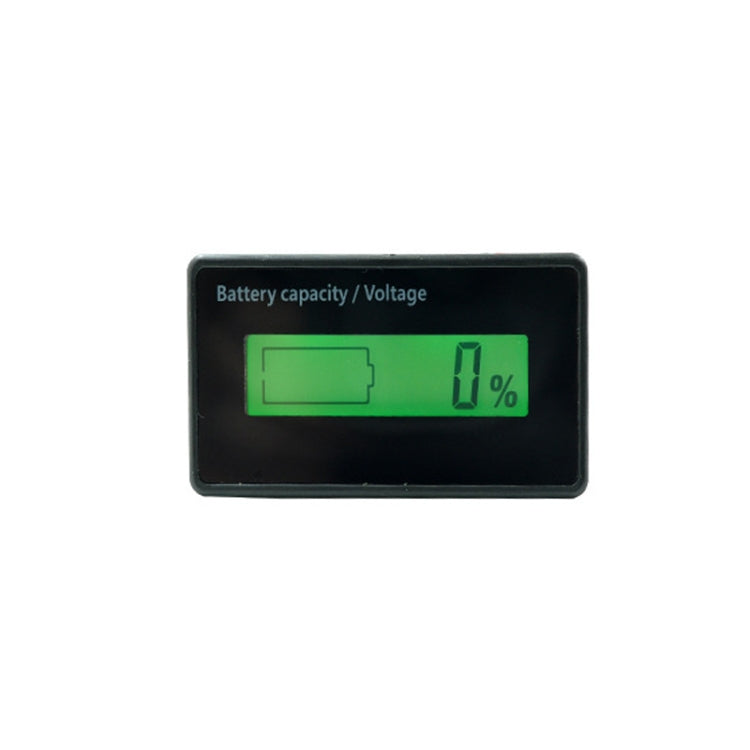 L6133 LCD Electric Motorcycle Power Display, Style: Button Rear Green Backlight - Electrical Instruments by buy2fix | Online Shopping UK | buy2fix