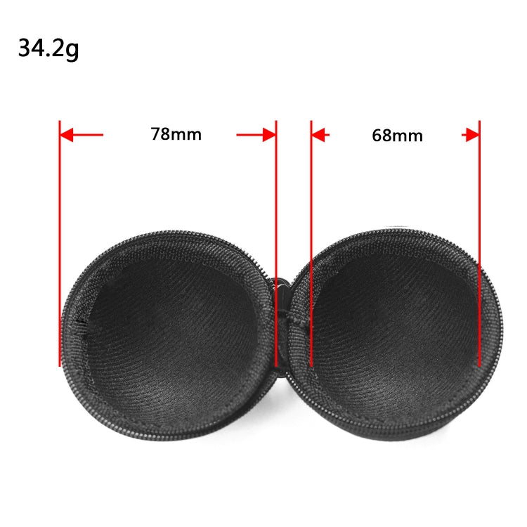 5 PCS Wireless Bluetooth Headphone Ball Case For Razer Pokemon(Black) - Other Earphone Case by buy2fix | Online Shopping UK | buy2fix