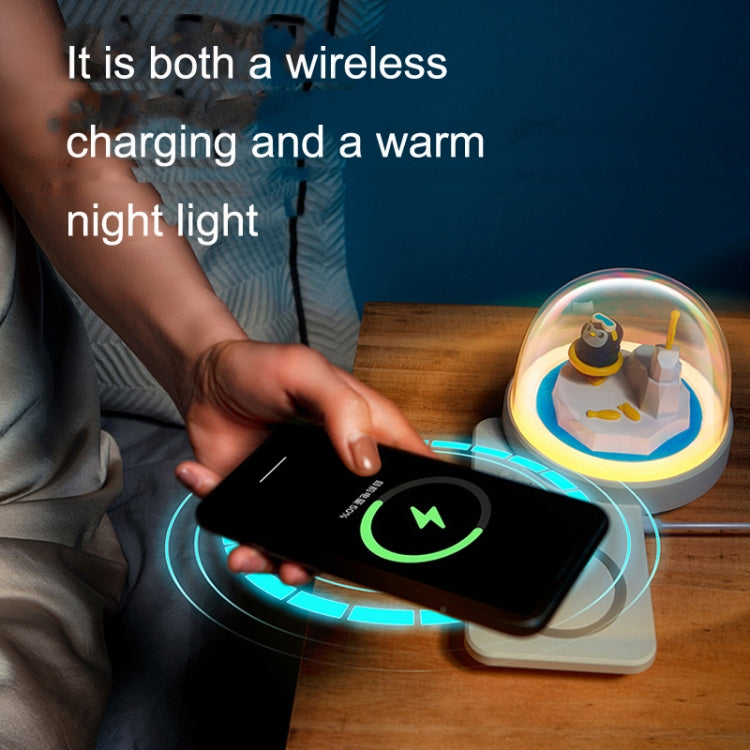 Decorative Table Lamp Wireless Fast Charging Smart Bluetooth Music Light, Style: Bluetooth Model(Astronauts) - Wireless Charger by buy2fix | Online Shopping UK | buy2fix