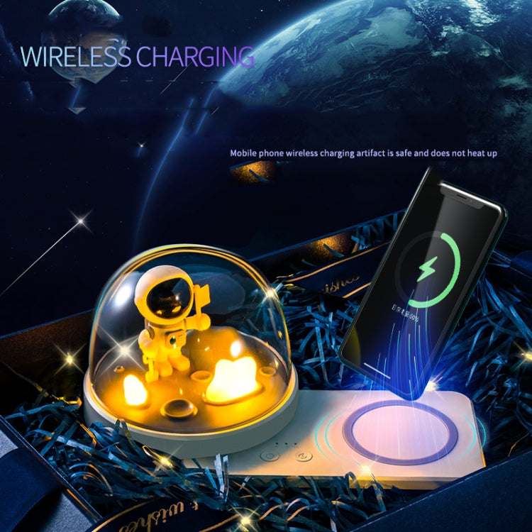 Decorative Table Lamp Wireless Fast Charging Smart Bluetooth Music Light, Style: Bluetooth Model(Astronauts) - Wireless Charger by buy2fix | Online Shopping UK | buy2fix