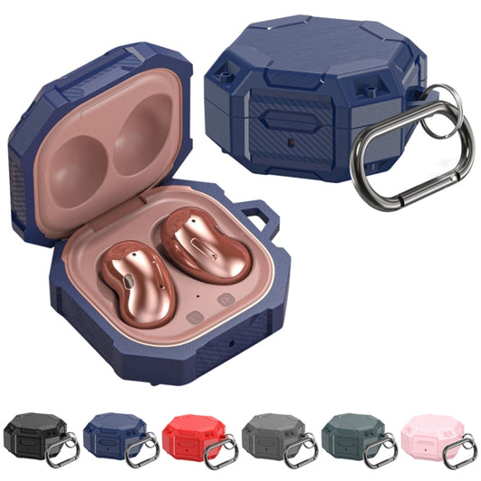 TPU Bluetooth Earphone Case For Samsung Galaxy Buds Live/Buds Pro(Sapphire) by buy2fix