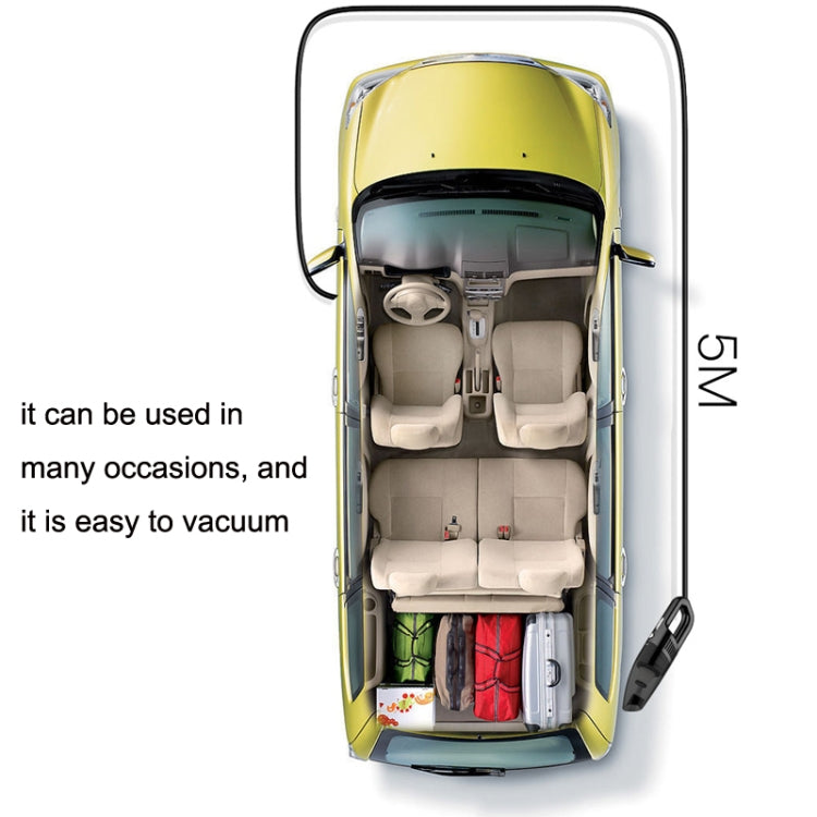 L2554 Car Portable Handheld High-power Small Wired Vacuum Cleaner, Color: Space Gray by buy2fix