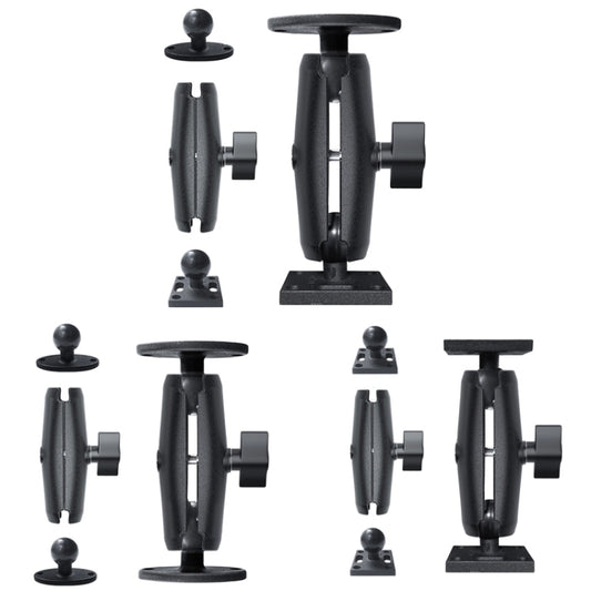 KZ06J Monitor Mount Tablet PC Aluminum Alloy Agricultural Machinery Bracket, Style: Middle Square+Link+Middle Square by buy2fix