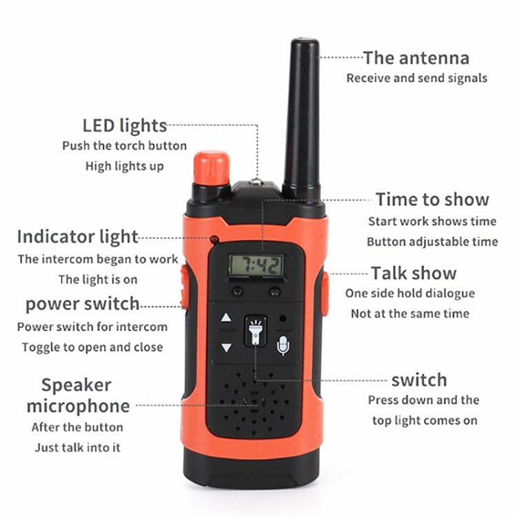 Children Walkie-talkie Remote Wireless Call  Parent-child Interactive Toy Phone(Yellow) - Children by buy2fix | Online Shopping UK | buy2fix