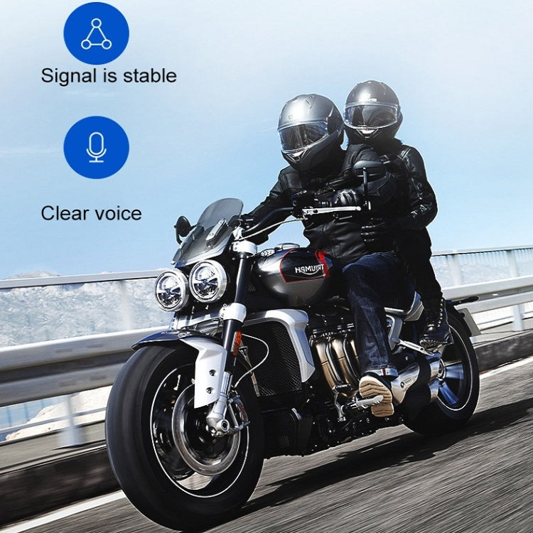 Motorcycle Helmet Call Music Navigation Bluetooth Headset, Color: Yellow(Soft Pipe Microphone) - Motorcycle Walkie Talkie by buy2fix | Online Shopping UK | buy2fix