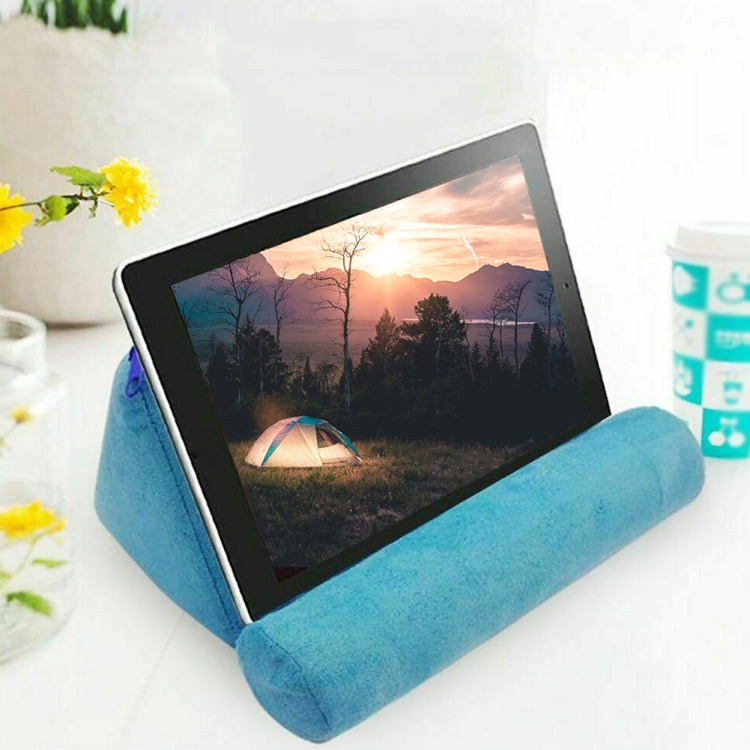 Pillow Phone Tablet Bracket Lazy Bracket Car Cushion Tablet Bracket(Royal Blue) by buy2fix