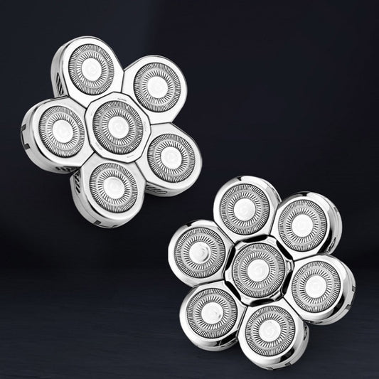 Shaver Replaceable Washable Double Ring Knife Mesh Floating Head 6 Knife Net by buy2fix