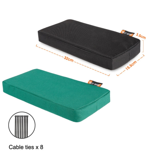 WEST BIKING YP0801137 Bicycle Rear Seat Manned Mountain Bike Soft Seat(Blue) by WEST BIKING