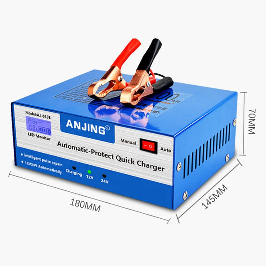 ANJING AJ-618E Battery Charger Car Battery Repairer, Model: UK Plug by buy2fix
