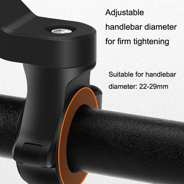 WEST BIKING YP0715060 Bicycle Strong Magnetic Attraction 360 Degree Rotating Navigation Phone Bracket(Black) by WEST BIKING