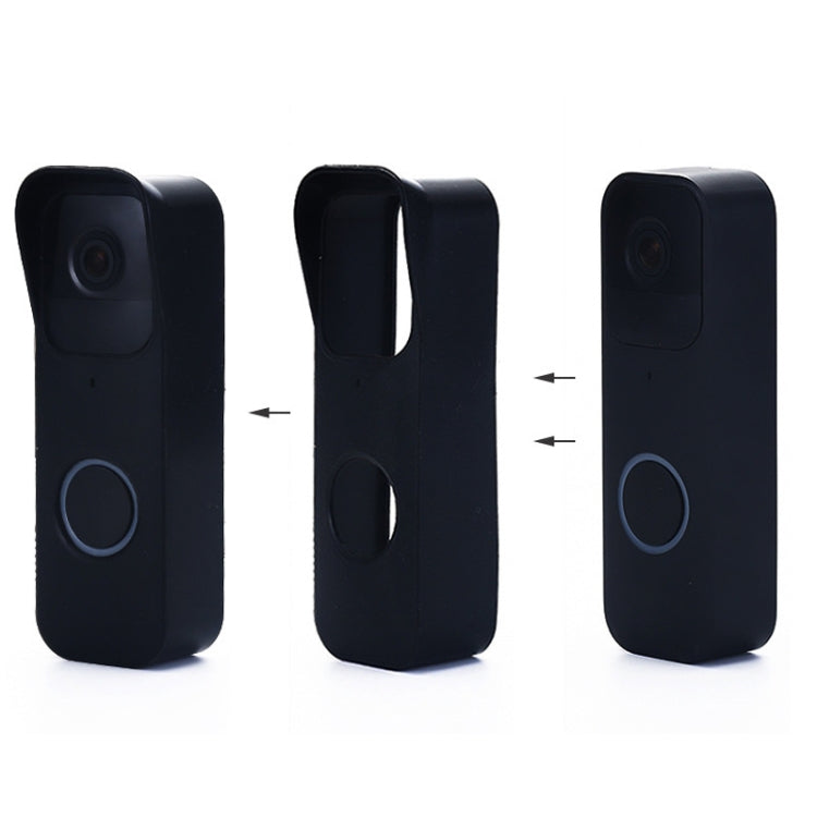 Silicone Cover for Blink A363 Wireless Doorbell(Black) - Other Device by buy2fix | Online Shopping UK | buy2fix