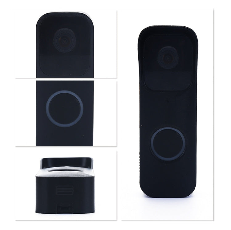 Silicone Cover for Blink A363 Wireless Doorbell(Black) - Other Device by buy2fix | Online Shopping UK | buy2fix