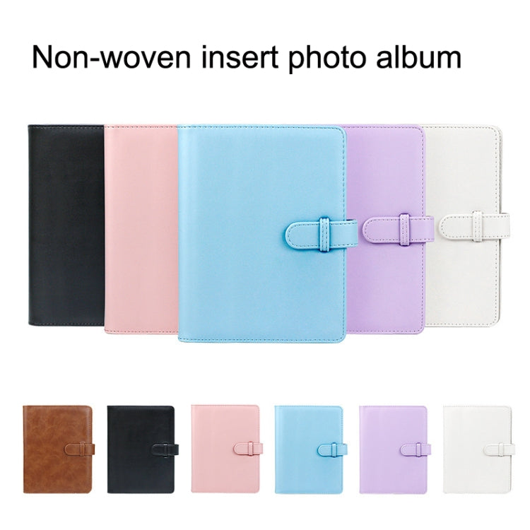 3 Inch PU Leather Retro Photo Album Photo Storage Commemorative Book(White) - Photo Albums & Photo Frames by buy2fix | Online Shopping UK | buy2fix