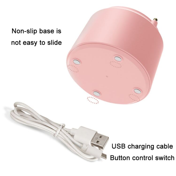 GIVELONG LED Foldable Desk Lamp Stylus Holder Night Light(Pink) - Desk Lamps by buy2fix | Online Shopping UK | buy2fix