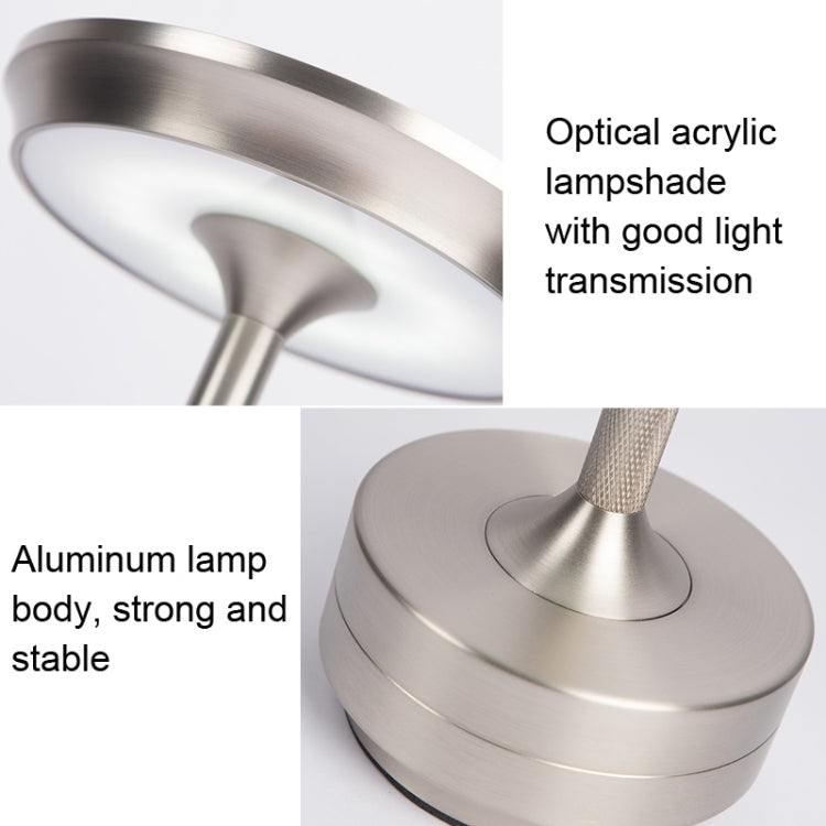 Rechargeable Desk Lamp Removable Desk Lamp Bar Atmosphere Night Light(Gold) - by buy2fix | Online Shopping UK | buy2fix