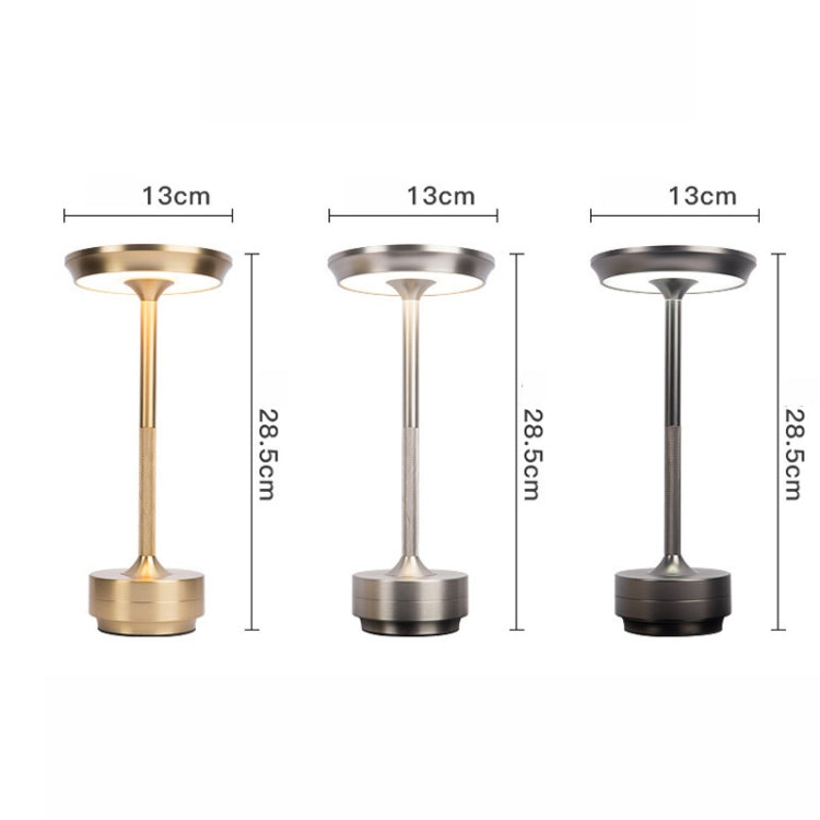 Rechargeable Desk Lamp Removable Desk Lamp Bar Atmosphere Night Light(Gold) - by buy2fix | Online Shopping UK | buy2fix