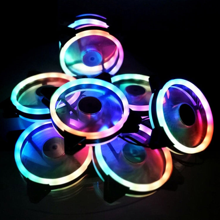 Computer CPU RGB luminous Radiator 8 Fans+Remote Control by buy2fix