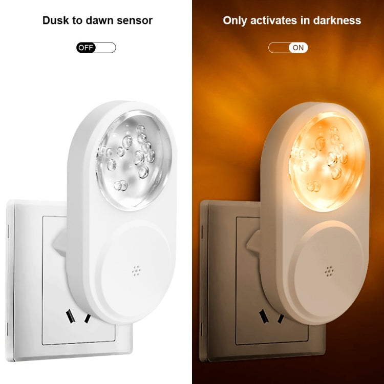 2 PCS Smart LED Light Control Night Light RGB Colorful Atmosphere Light with Sleeping Light(EU Plug) - Sensor LED Lights by buy2fix | Online Shopping UK | buy2fix