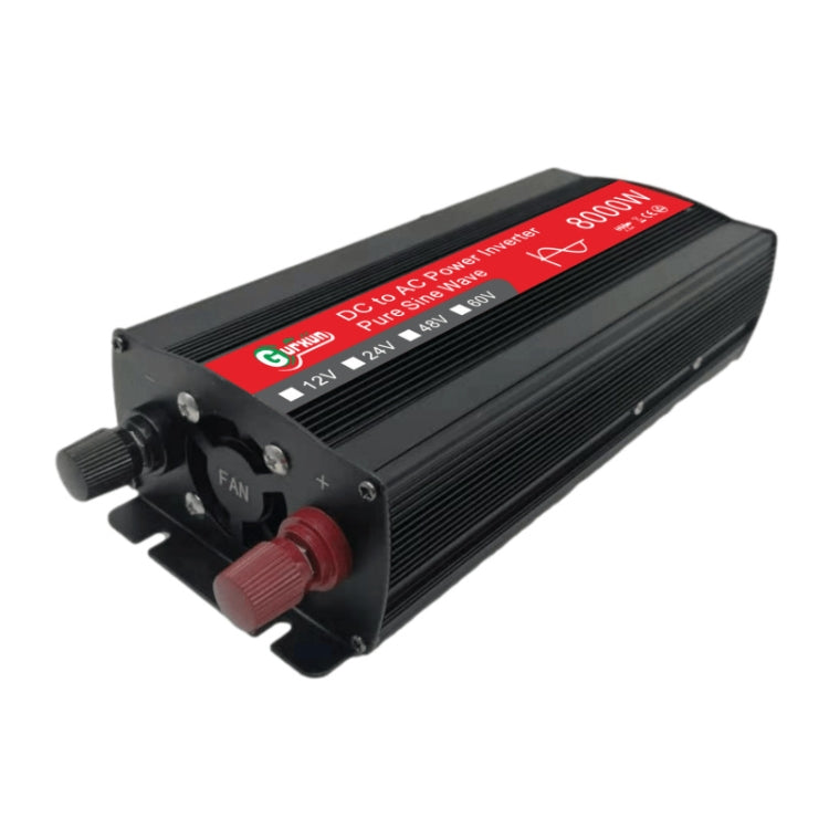 Gurxun 8000W High Power Household Car Sine Wave Inverter, Specification: 48V To 220V - Pure Sine Wave by Gurxun | Online Shopping UK | buy2fix