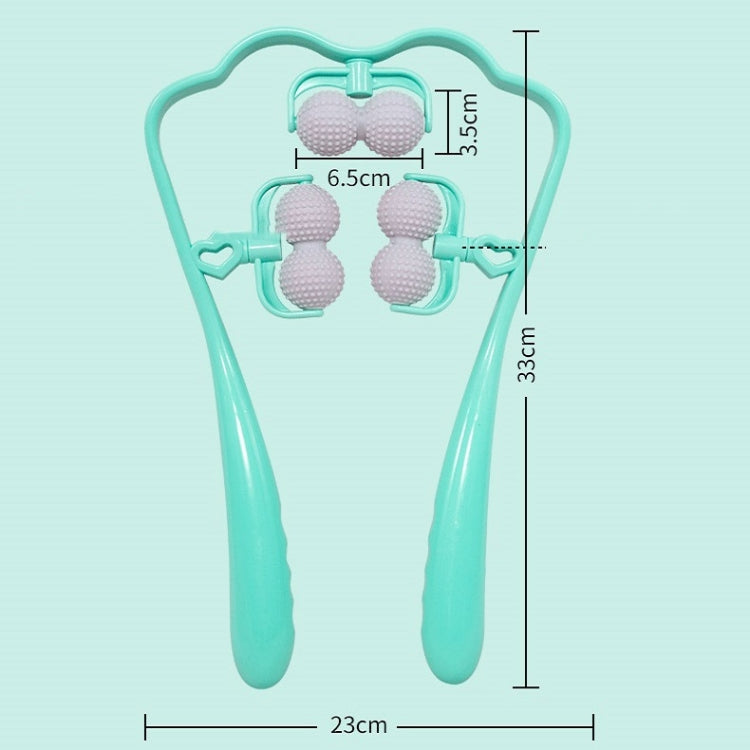 Handheld Cervical Shoulder And Neck Massager(Green) - Massage & Relaxation by buy2fix | Online Shopping UK | buy2fix