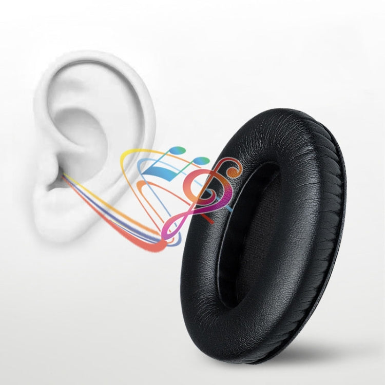 2 PCS Breathable Foam Headphone Sleeves Earmuffs For Sennheiser HD200 Pro, Spec: Velvet - Earmuff & Pad by buy2fix | Online Shopping UK | buy2fix
