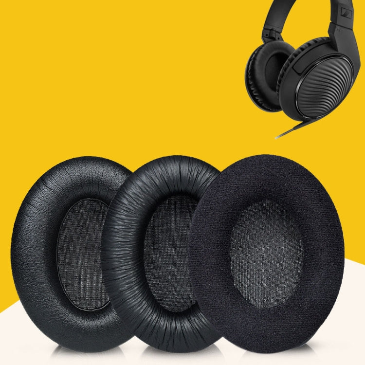 2 PCS Breathable Foam Headphone Sleeves Earmuffs For Sennheiser HD200 Pro, Spec: Velvet - Earmuff & Pad by buy2fix | Online Shopping UK | buy2fix