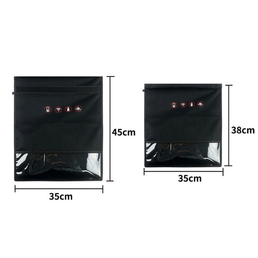 Car Key Signal Shielding Bag Tablet Mobile Phone Privacy Protective Cover Large(Black) by buy2fix