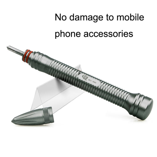 MaYuan Protect Glass Back Cover Broken Screen Pen Phone Glass Blasting Pen(Black) by MaYuan