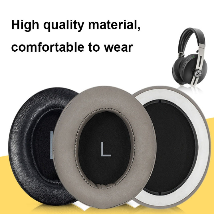 2 PCS Breathable Foam Headphone Earmuffs with Buckle For Sennheiser Momentum 3, Spec: Gold Lambskin - Earmuff & Pad by buy2fix | Online Shopping UK | buy2fix
