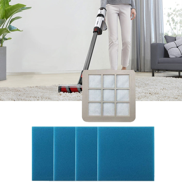 5PCS Sponge For Philips Vacuum Cleaner FC5823 / FC5826 / FC5830 / FC5832 Accessories - For Philips Accessories by buy2fix | Online Shopping UK | buy2fix