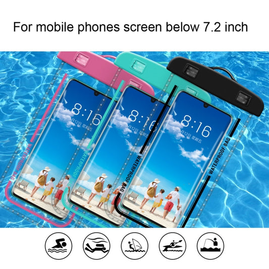 2 PCS Armband Style Transparent Waterproof Cell Phone Case Swimming Cell Phone Bag(Green) by buy2fix