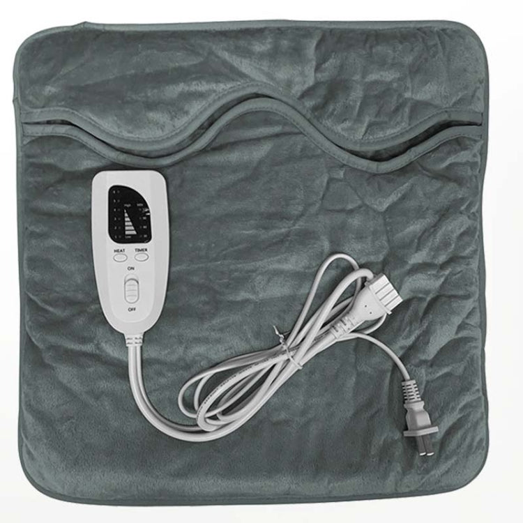 60W Electric Feet Warmer For Women Men Pad Heating Blanket AU Plug 240V(Silver Gray) - Electric Blankets by buy2fix | Online Shopping UK | buy2fix