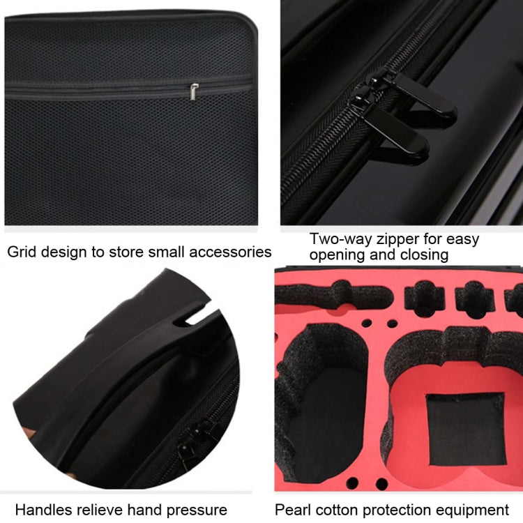 PC Hard Shell Waterproof Carrying Case for DJI Avata Drone(Black) by buy2fix