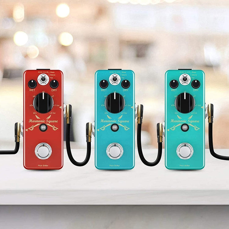 Single Block Audio Instrument Electric Guitar Effect Line, Cable Length: 15cm(Flat Head Gold) by buy2fix