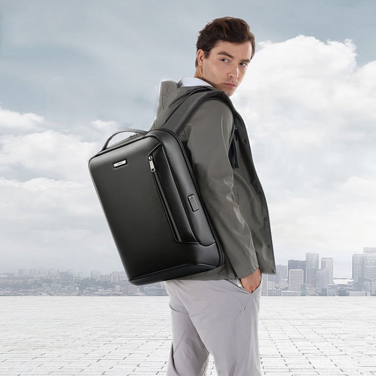Bopai 61-109311 Large Capacity Lightweight Waterproof Laptop Backpack with USB Charging Port(Black) by Bopai