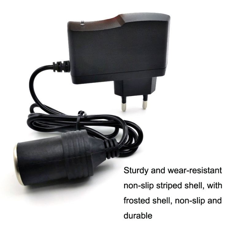 2PCS 220V To 12V Power Converter Car Power Adapter EU Plug - Cigar Socket by buy2fix | Online Shopping UK | buy2fix