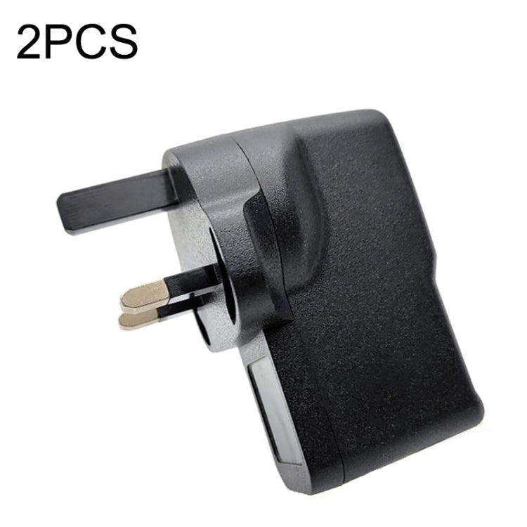 2PCS 220V To 12V Power Converter Car Power Adapter UK Plug - Cigar Socket by buy2fix | Online Shopping UK | buy2fix