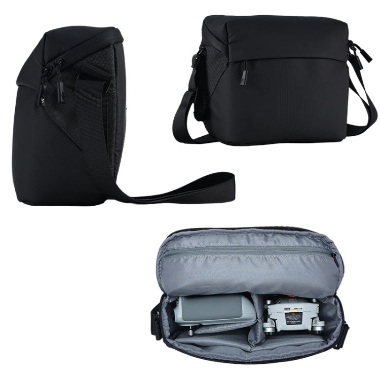 Crossbody Handbag Shoulder Bag Organizer Bag for DJI Mini 3 Pro(Black) - Carry Cases & Bags by buy2fix | Online Shopping UK | buy2fix