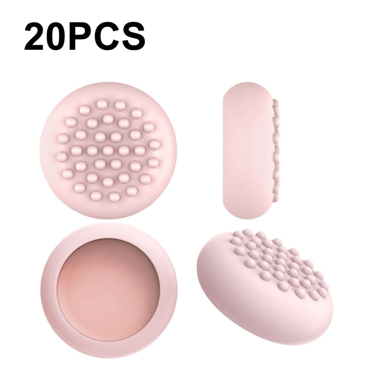 20 PCS Peripheral Button VR Handle Rocker Silicone Protective Cover, For Meta Quest 2(Pink) - VR Accessories by buy2fix | Online Shopping UK | buy2fix