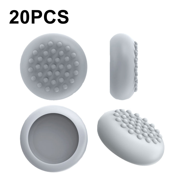 20 PCS Peripheral Button VR Handle Rocker Silicone Protective Cover, For Meta Quest 2(Grey) - VR Accessories by buy2fix | Online Shopping UK | buy2fix