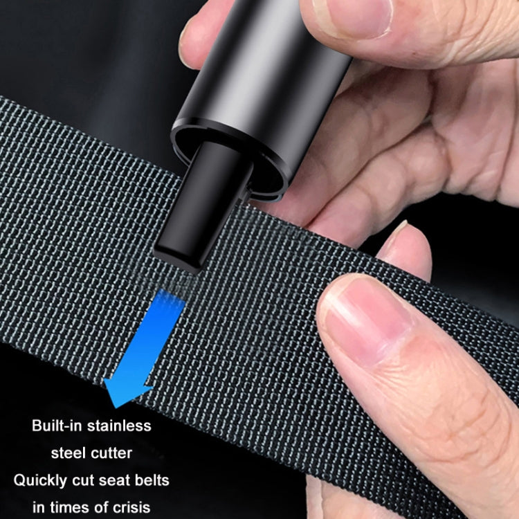 Vehicle Safety Hammer Multifunctional Underwater Emergency Window Breaker(Black) - Emergency Hammer by buy2fix | Online Shopping UK | buy2fix