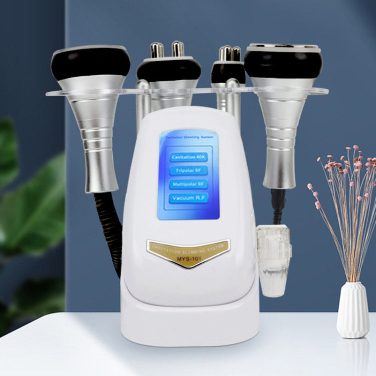 4 In 1 40K Ultrasonic Fat Blasting Device Radio Frequency Beauty Device Metal Handle US Plug - Beauty Instrument by buy2fix | Online Shopping UK | buy2fix