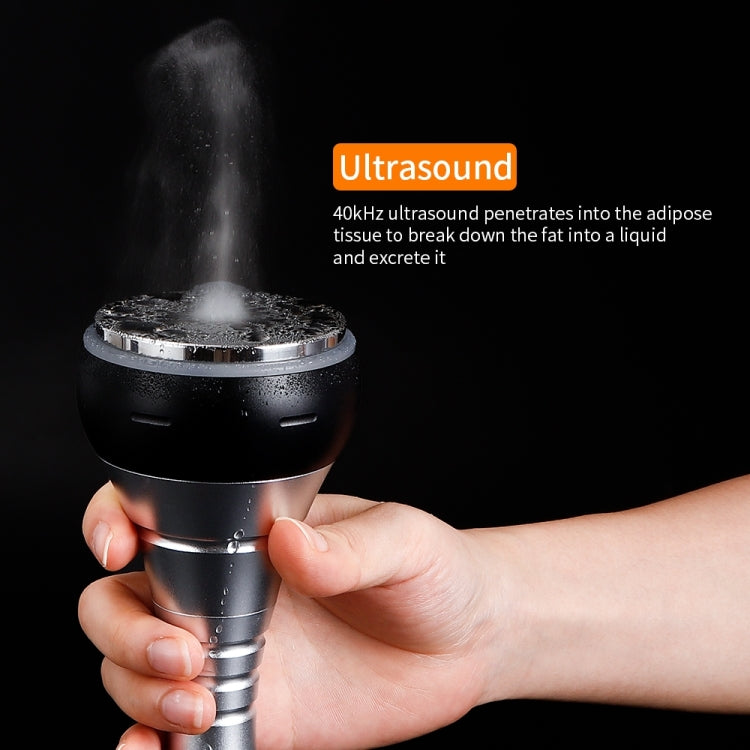 4 In 1 40K Ultrasonic Fat Blasting Device Radio Frequency Beauty Device Metal Handle UK Plug - Beauty Instrument by buy2fix | Online Shopping UK | buy2fix