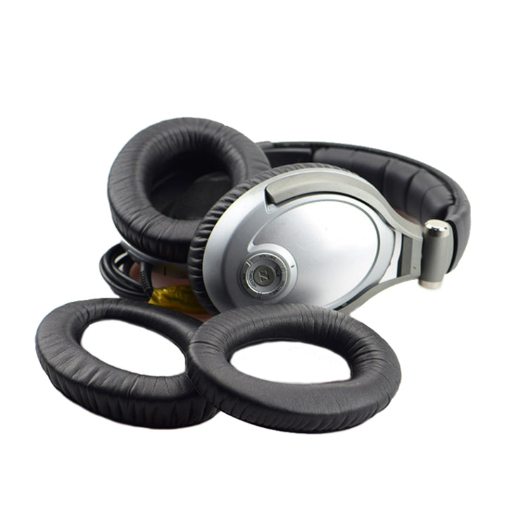 2 PCS Headset Earmuffs Sponge Case For Sennheiser PXC450/PXC350/PC350, Spec: Frosted Leather - Earmuff & Pad by buy2fix | Online Shopping UK | buy2fix