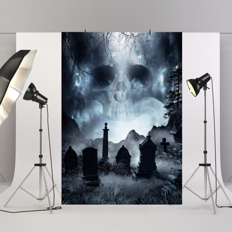 2.1m X 1.5m Halloween Photography Background Cloth Party Decoration Cloth by buy2fix